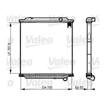 Radiateur, refroidissement du moteur VALEO
