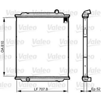 Radiateur, refroidissement du moteur VALEO
