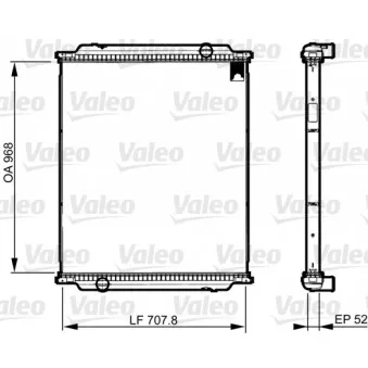 Radiateur, refroidissement du moteur VALEO