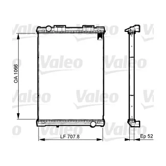 Radiateur, refroidissement du moteur VALEO