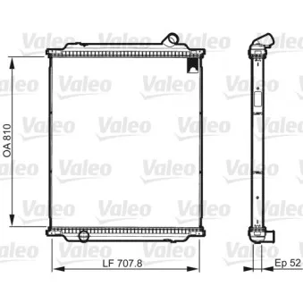 Radiateur, refroidissement du moteur VALEO