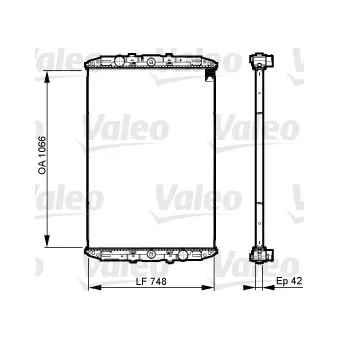 Radiateur, refroidissement du moteur VALEO