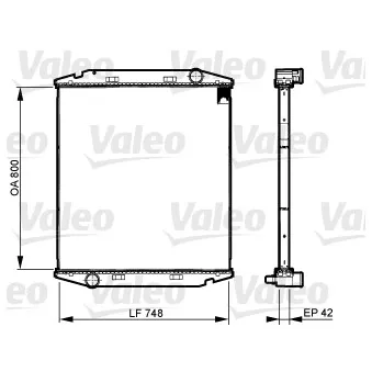 Radiateur, refroidissement du moteur VALEO