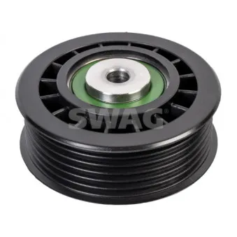 Poulie renvoi/transmission, courroie trapézoïdale à nervures SWAG 10 03 0001