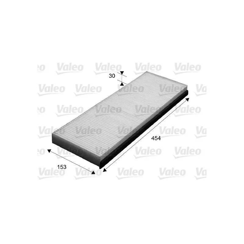 Filtre, air de l'habitacle VALEO 716046