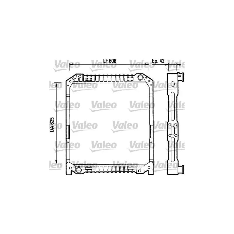 Radiateur, refroidissement du moteur VALEO 730379