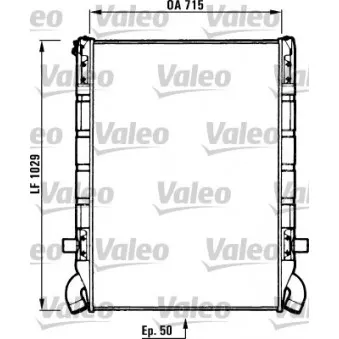 Radiateur, refroidissement du moteur VALEO
