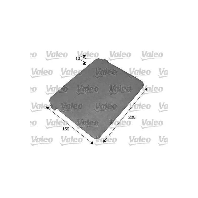 Filtre, air de l'habitacle VALEO 716005