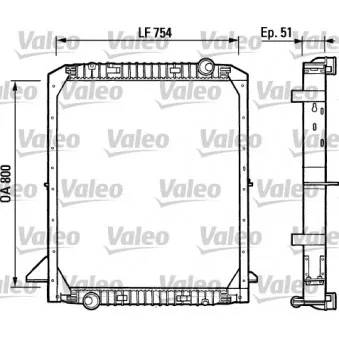 Radiateur, refroidissement du moteur VALEO
