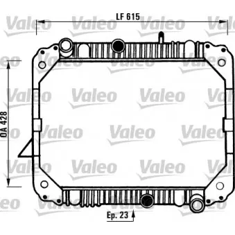 Radiateur, refroidissement du moteur VALEO