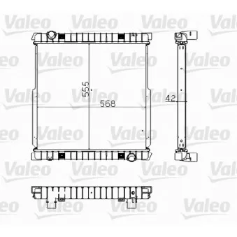 Radiateur, refroidissement du moteur VALEO 734872