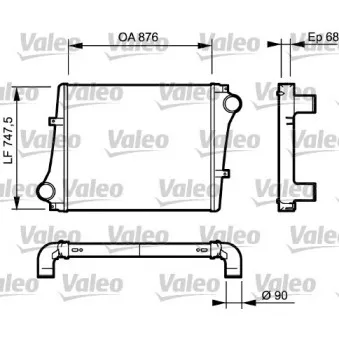 Intercooler, échangeur VALEO