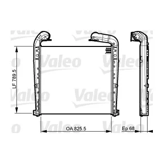 Intercooler, échangeur VALEO