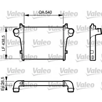 Intercooler, échangeur VALEO