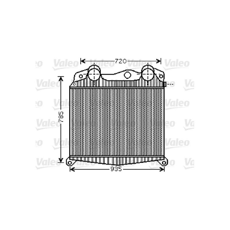 Intercooler, échangeur VALEO 818742