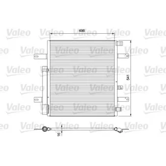 Condenseur, climatisation VALEO