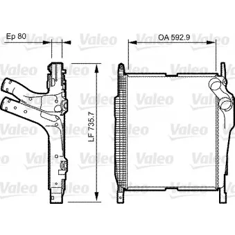 Intercooler, échangeur VALEO