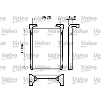 Intercooler, échangeur VALEO