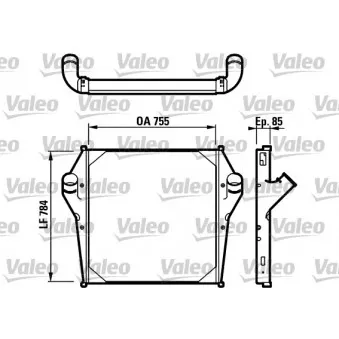 Intercooler, échangeur VALEO