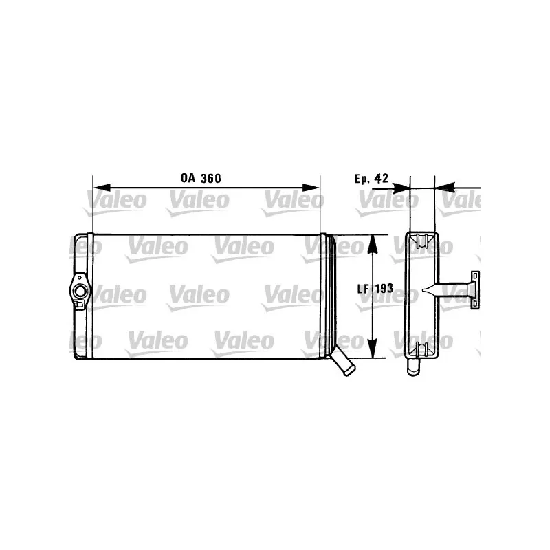Système de chauffage VALEO 812026