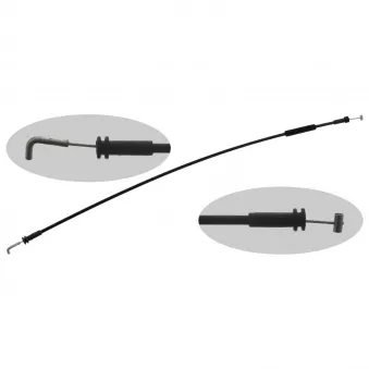 Tirette à câble, verouillage porte FEBI BILSTEIN