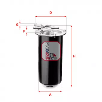 Filtre à carburant SOFIMA