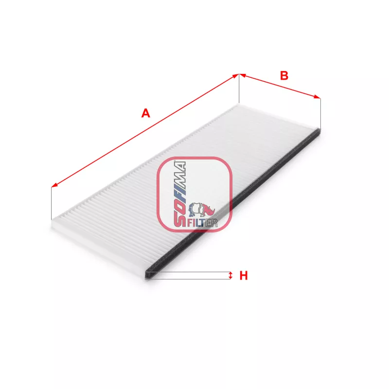 Filtre, air de l'habitacle SOFIMA S 3081 C