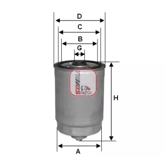 Filtre à carburant SOFIMA