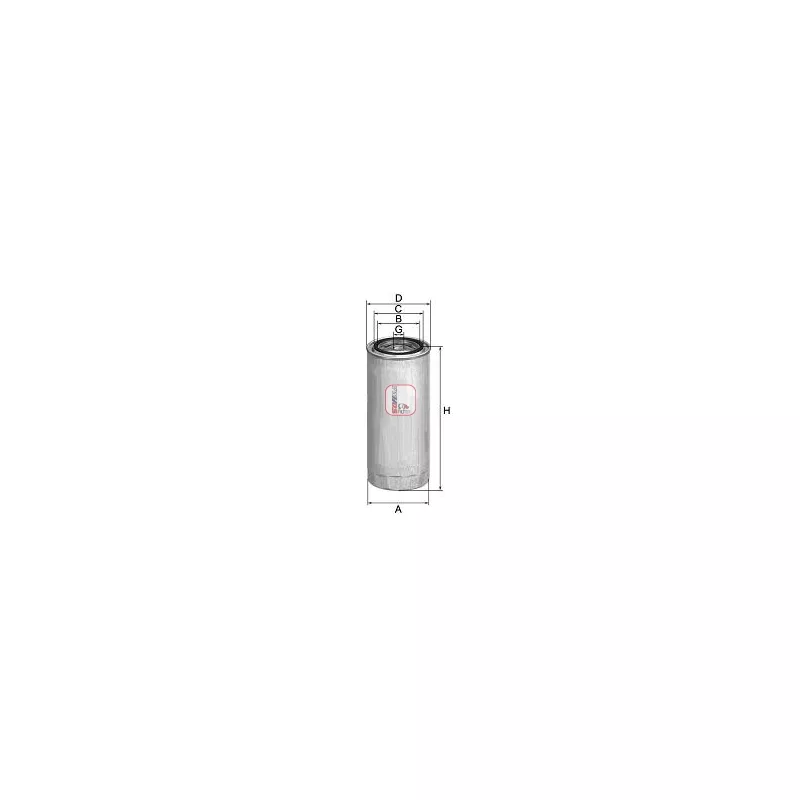 Filtre à carburant SOFIMA S 4139 NR