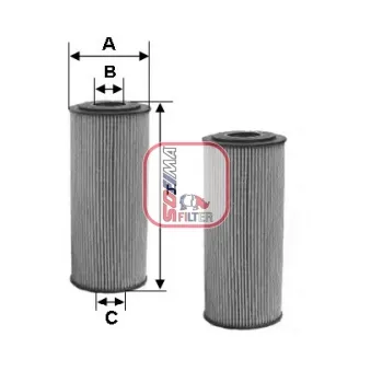 Filtre à huile SOFIMA