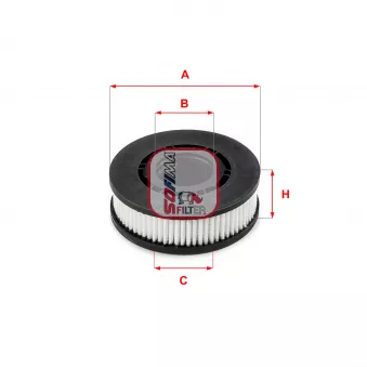 Filtre, ventilation du carter-moteur SOFIMA