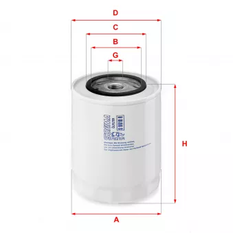 Filtre à huile SOFIMA