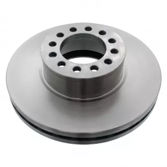 Jeu de 2 disques de frein avant FEBI BILSTEIN