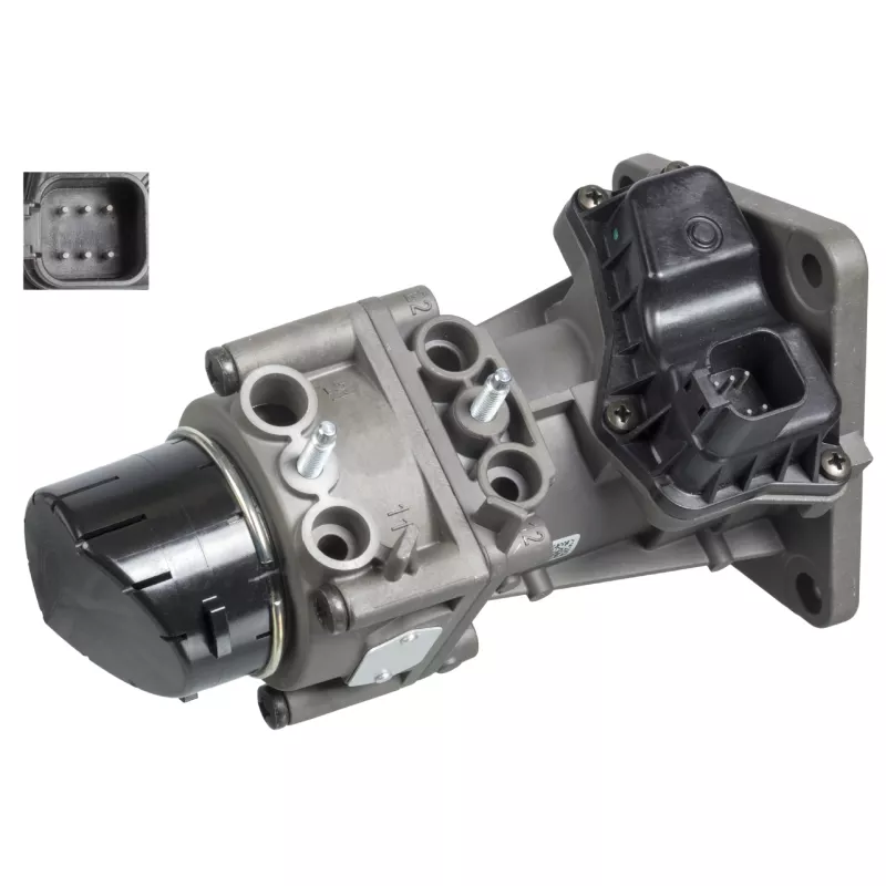 Valve de commande de frein, frein de service FEBI BILSTEIN 106256