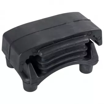 Coussinet, ressort parabolique arrière gauche FEBI BILSTEIN