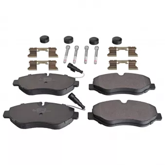 Jeu de 4 plaquettes de frein avant FEBI BILSTEIN