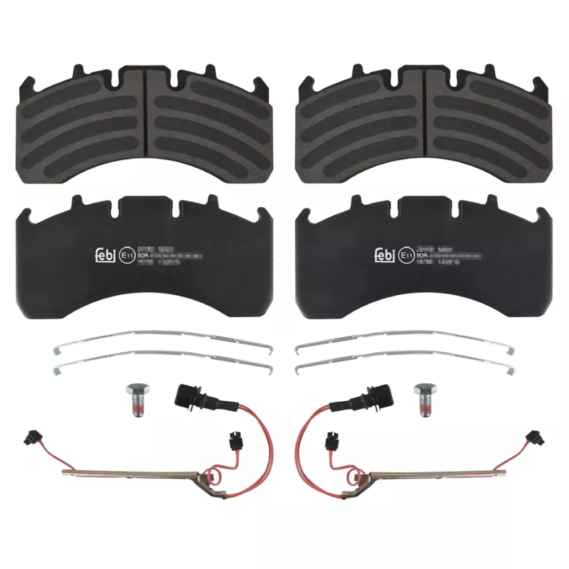 Jeu de 4 plaquettes de frein arrière FEBI BILSTEIN 16780