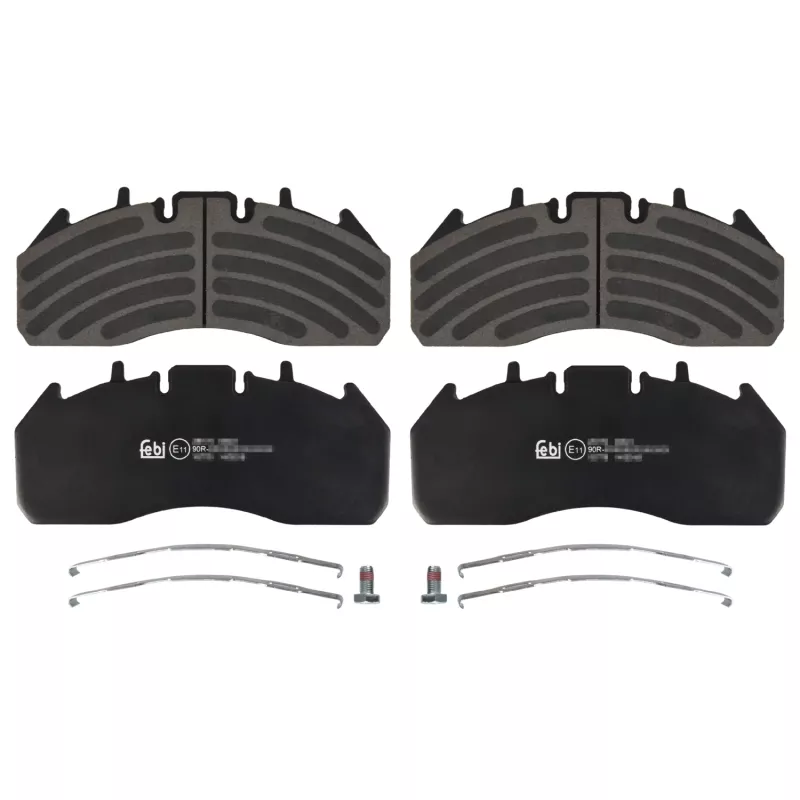 Jeu de 4 plaquettes de frein avant FEBI BILSTEIN 16778