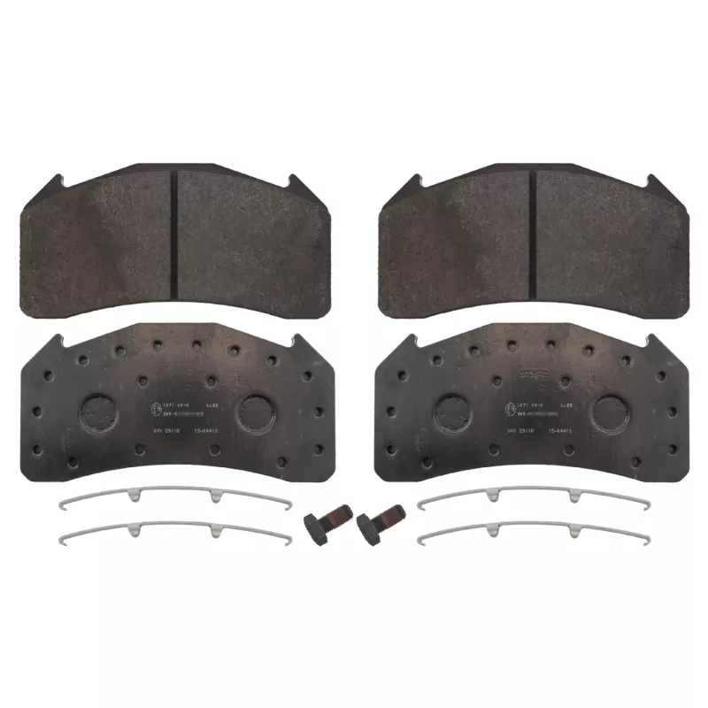 Jeu de 4 plaquettes de frein avant FEBI BILSTEIN 16692