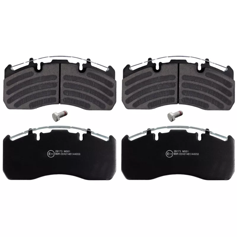 Jeu de 4 plaquettes de frein FEBI BILSTEIN 16906