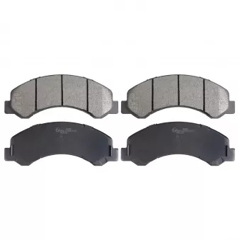 Jeu de 4 plaquettes de frein avant FEBI BILSTEIN