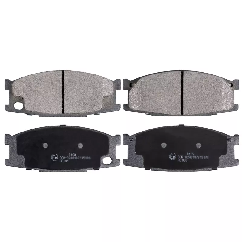 Jeu de 4 plaquettes de frein avant FEBI BILSTEIN 16949