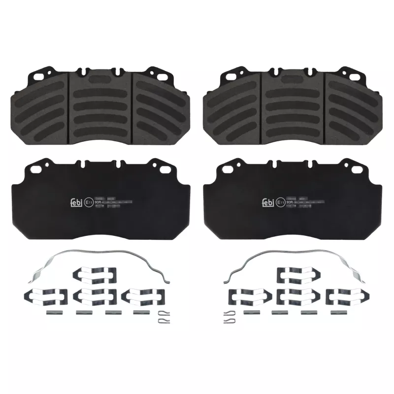 Jeu de 4 plaquettes de frein avant FEBI BILSTEIN 16574