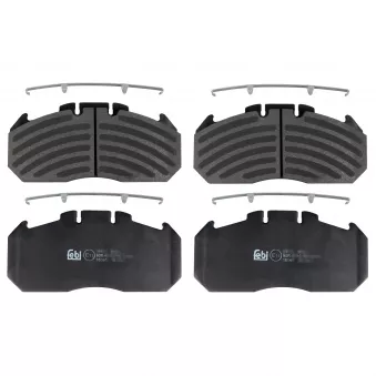 Jeu de 4 plaquettes de frein avant FEBI BILSTEIN