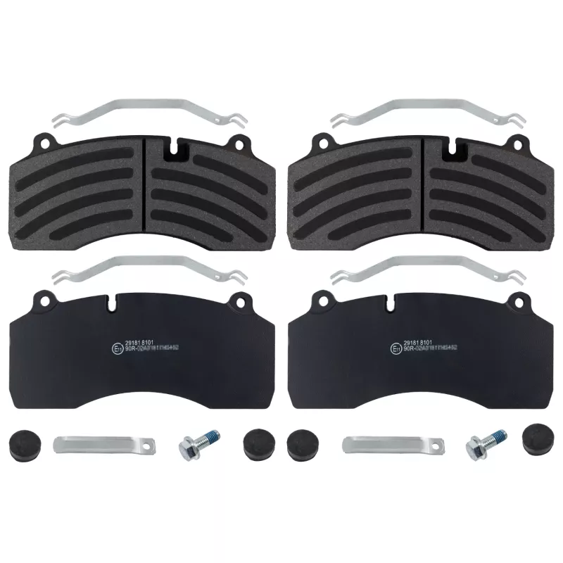 Jeu de 4 plaquettes de frein avant FEBI BILSTEIN 171245