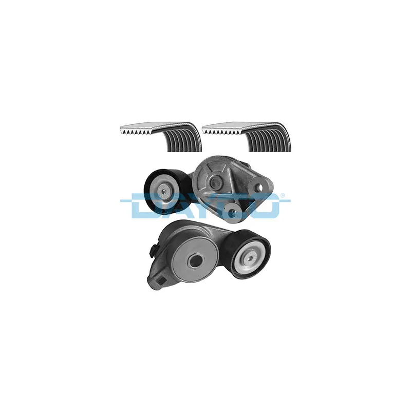 Jeu de courroies trapézoïdales à nervures DAYCO KPV196HD