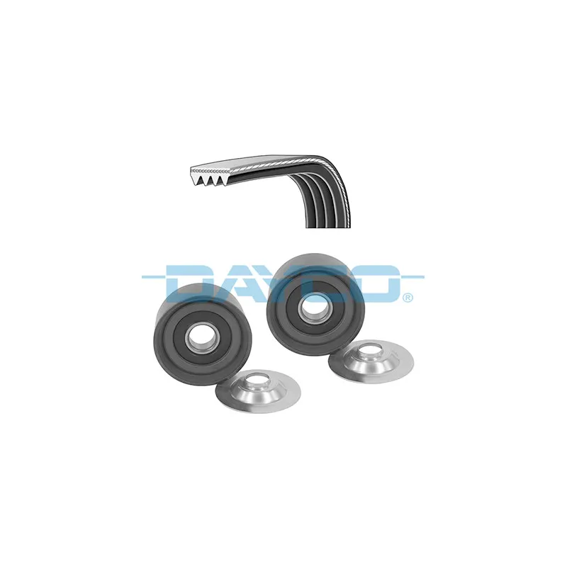 Jeu de courroies trapézoïdales à nervures DAYCO KPV141HD