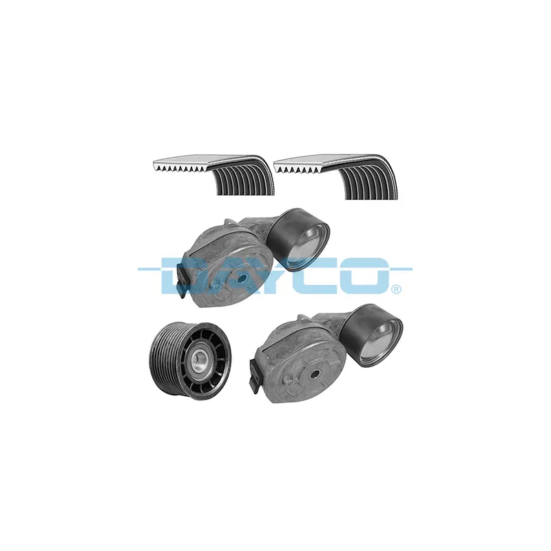 Jeu de courroies trapézoïdales à nervures DAYCO KPV144HD