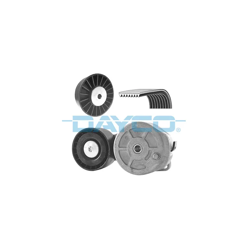 Jeu de courroies trapézoïdales à nervures DAYCO KPV072HD