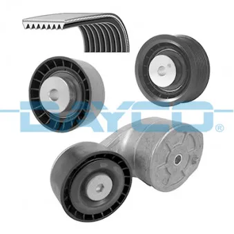 Jeu de courroies trapézoïdales à nervures DAYCO